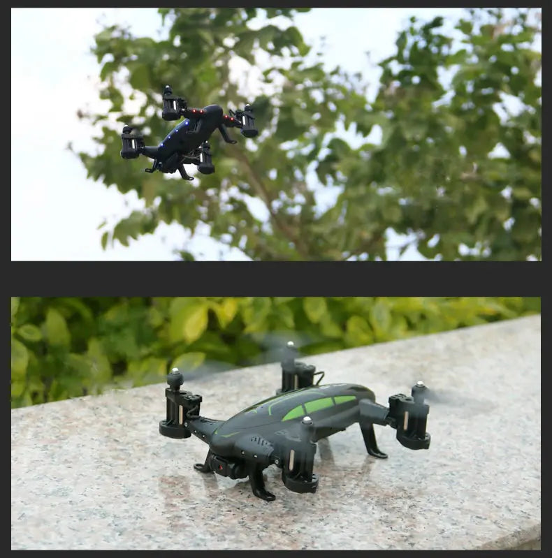 OTRC FY602 Air-Road RC Drone Car 2 in 1 Flying Car 2.4G RC Quadcopter Drone 6-Axis 4CH Helicopter With HD Camera High