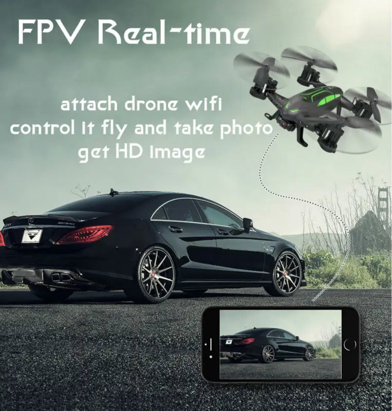 OTRC FY602 Air-Road RC Drone Car 2 in 1 Flying Car 2.4G RC Quadcopter Drone 6-Axis 4CH Helicopter With HD Camera High
