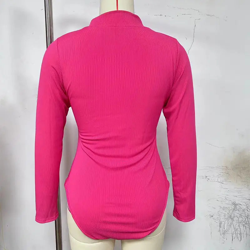 Fashion Long Sleeve Jumpsuit Seamless Slimming Shapewear For Women Romper