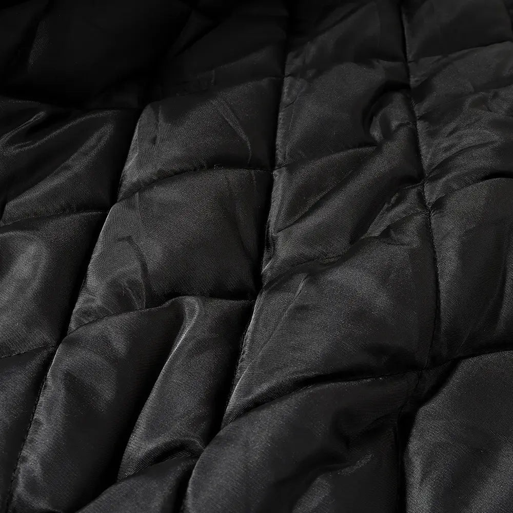 Spider Web Embroidery Thickening Coat Men