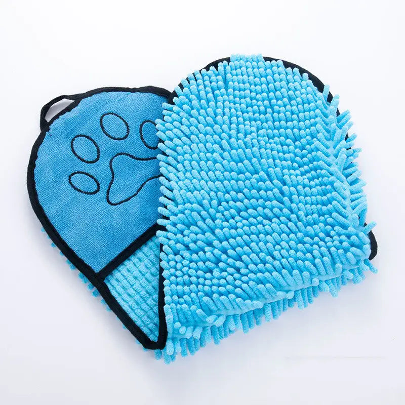Dogs Cats Towels Super Absorbent Dog Bathrobe Microfiber Bath Towels Quick-Drying Cat Bath Towel For Pets Towel Dog