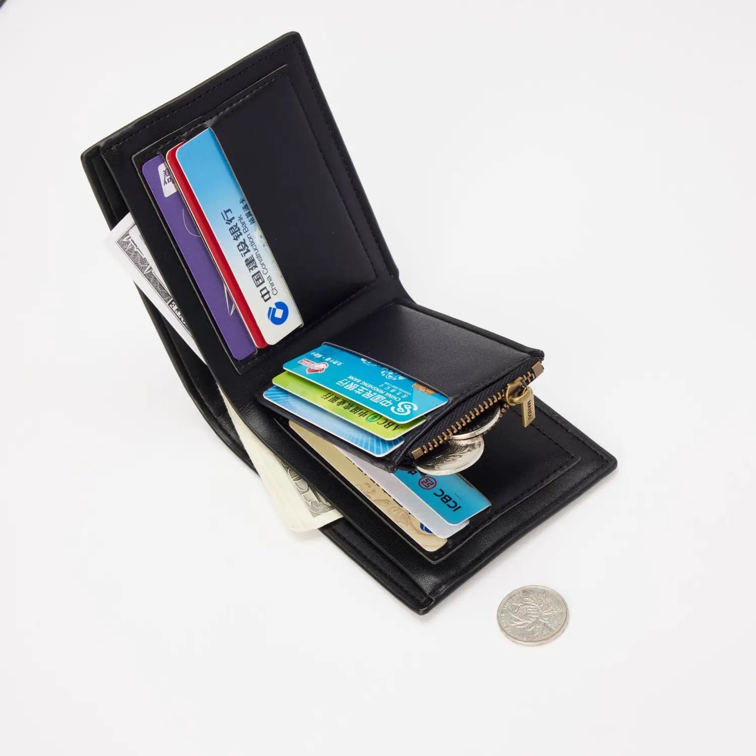 Men’s Wallet Casual Cross Pattern