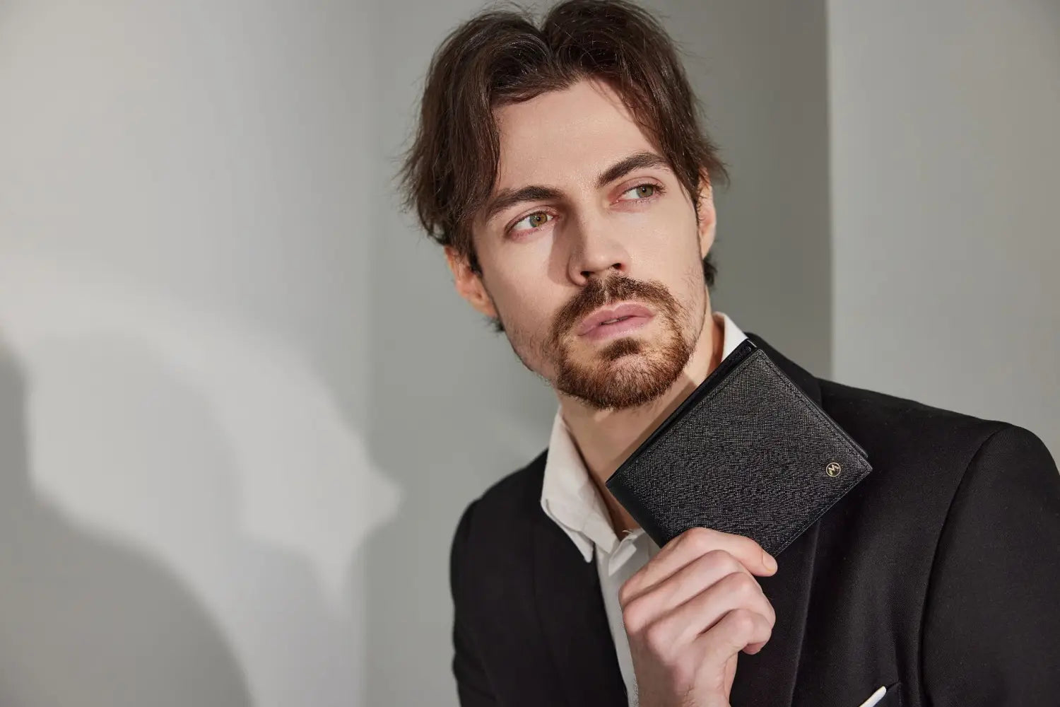 Men’s Wallet Casual Cross Pattern