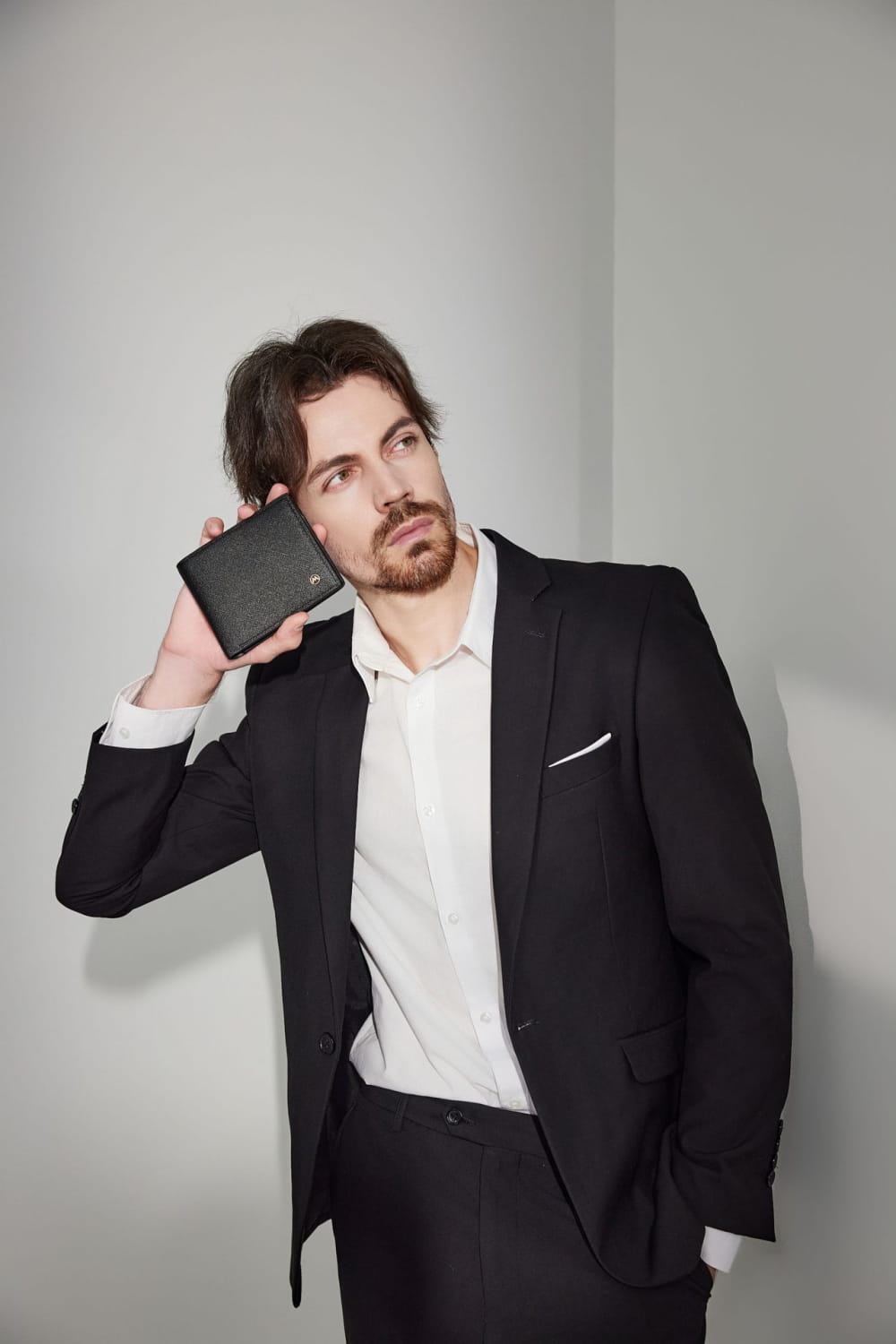 Men’s Wallet Casual Cross Pattern