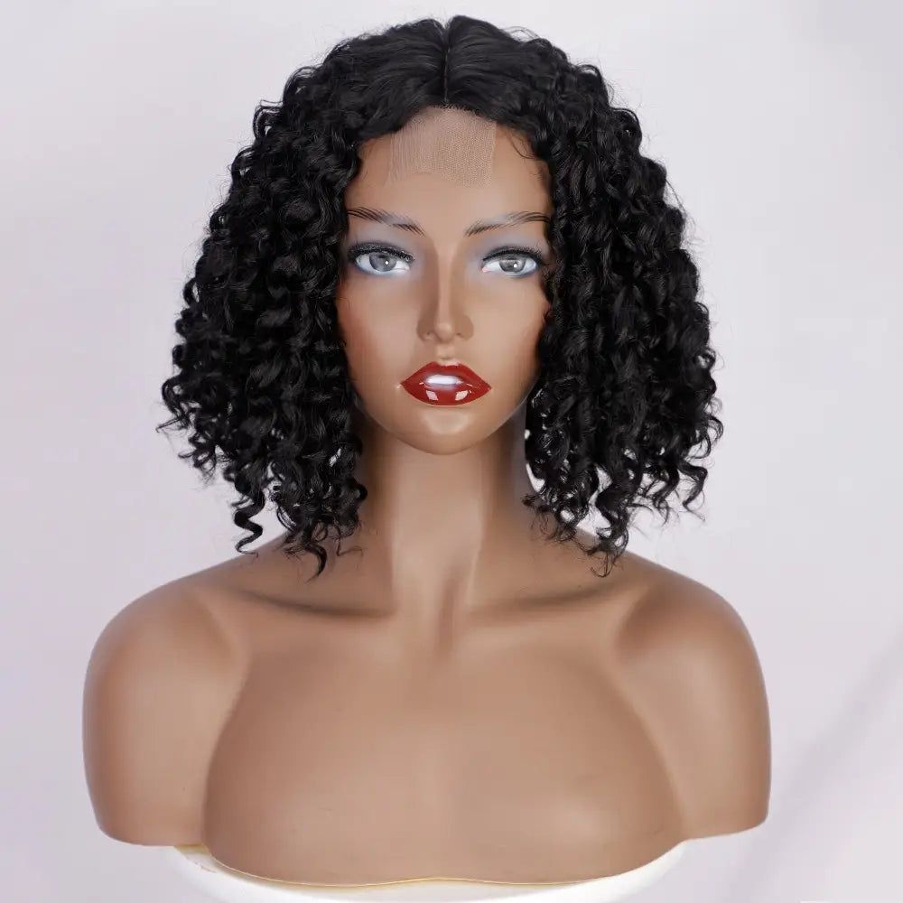 Women’s Short Curly African Small Curly Hair