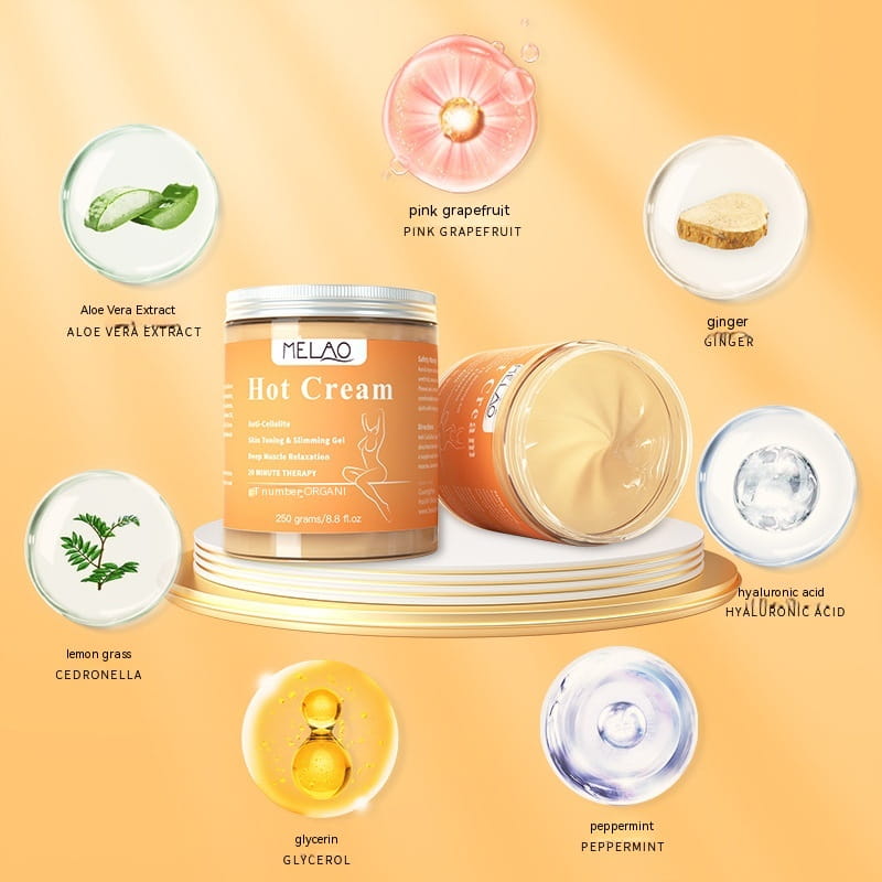 Fat Burner Weight Loss Cream Anti Cellulite Hot Cream Body Massager Gel Slimming Cream Hot Selling Massage