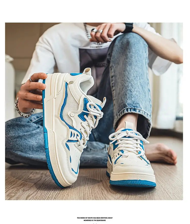 Men’s Low-top Mesh Board Shoes Korean Casual