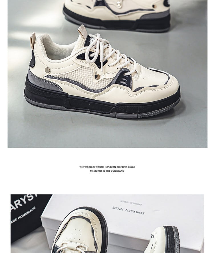Men’s Low-top Mesh Board Shoes Korean Casual