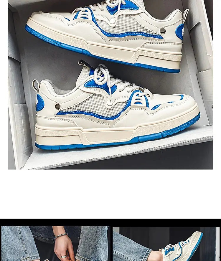 Men’s Low-top Mesh Board Shoes Korean Casual
