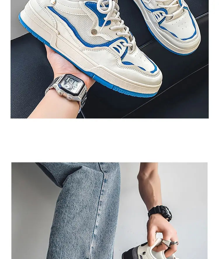 Men’s Low-top Mesh Board Shoes Korean Casual