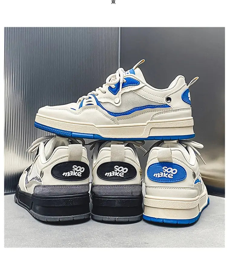 Men’s Low-top Mesh Board Shoes Korean Casual