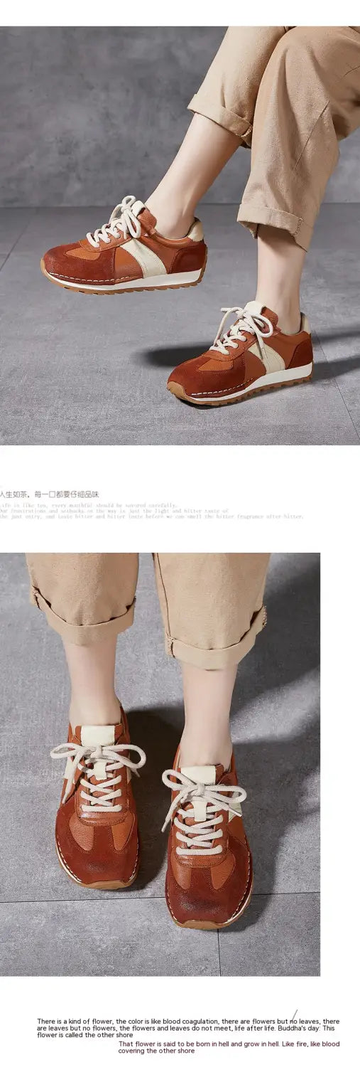 Classic Retro Casual Sneaker Genuine Leather