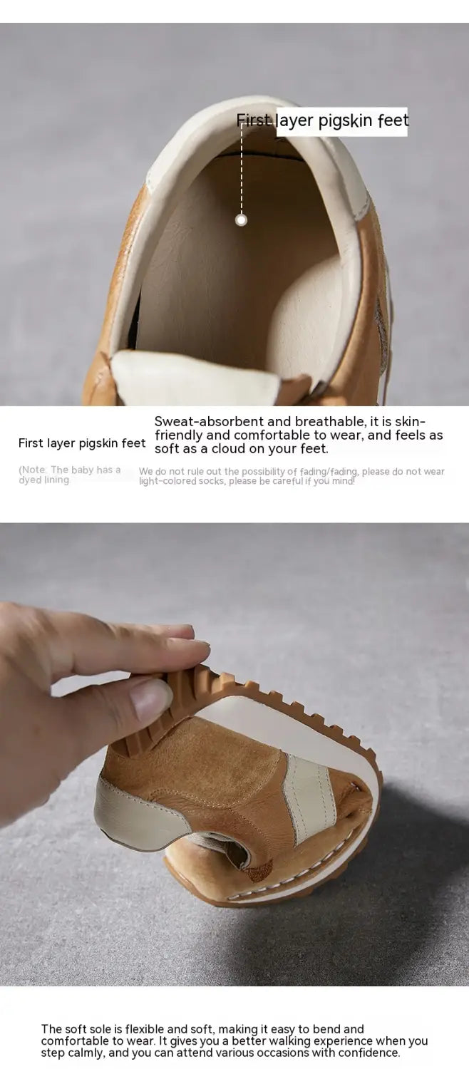 Classic Retro Casual Sneaker Genuine Leather