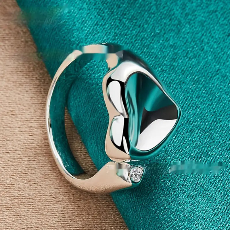 Silver Mouth Ring Women’s Fashion Accessories Jewellery