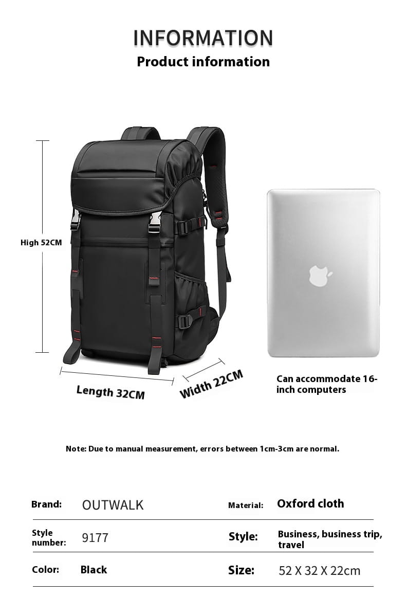 Large Capacity Lightweight Backpack
