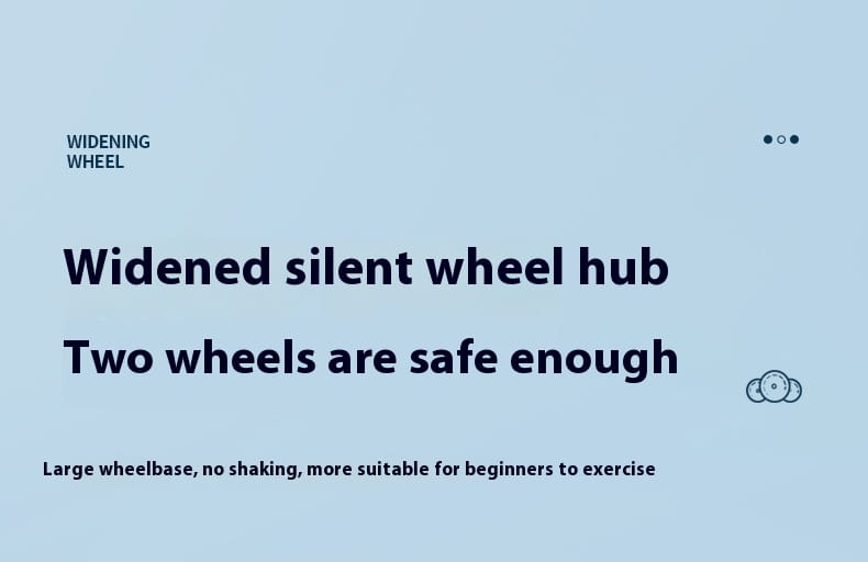 Three-wheel Abdominal Wheel Automatic Rebound Home Fitness Equipment