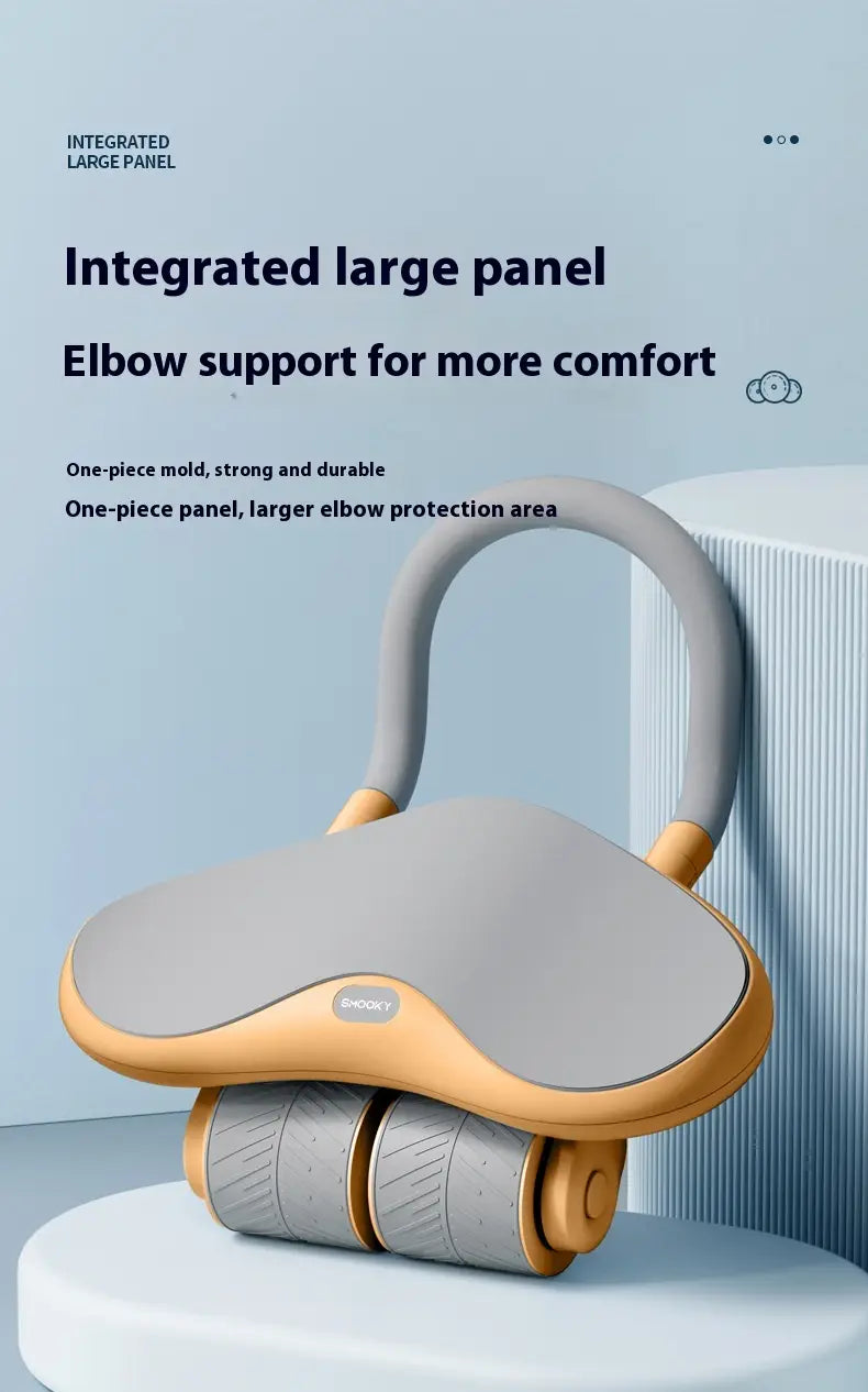 Three-wheel Abdominal Wheel Automatic Rebound Home Fitness Equipment