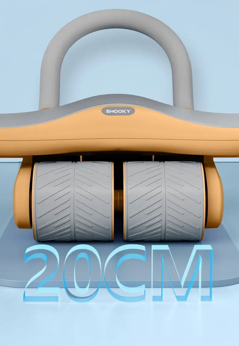 Three-wheel Abdominal Wheel Automatic Rebound Home Fitness Equipment