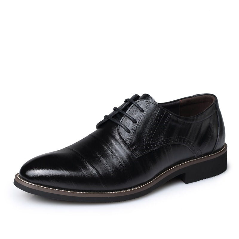 Men’s Plus Size Formal Business Casual Leather Shoes