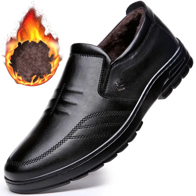 Men’s Plus Size Formal Business Casual Leather Shoes