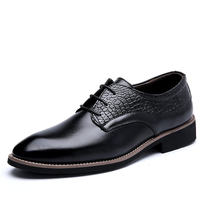 Men’s Plus Size Formal Business Casual Leather Shoes