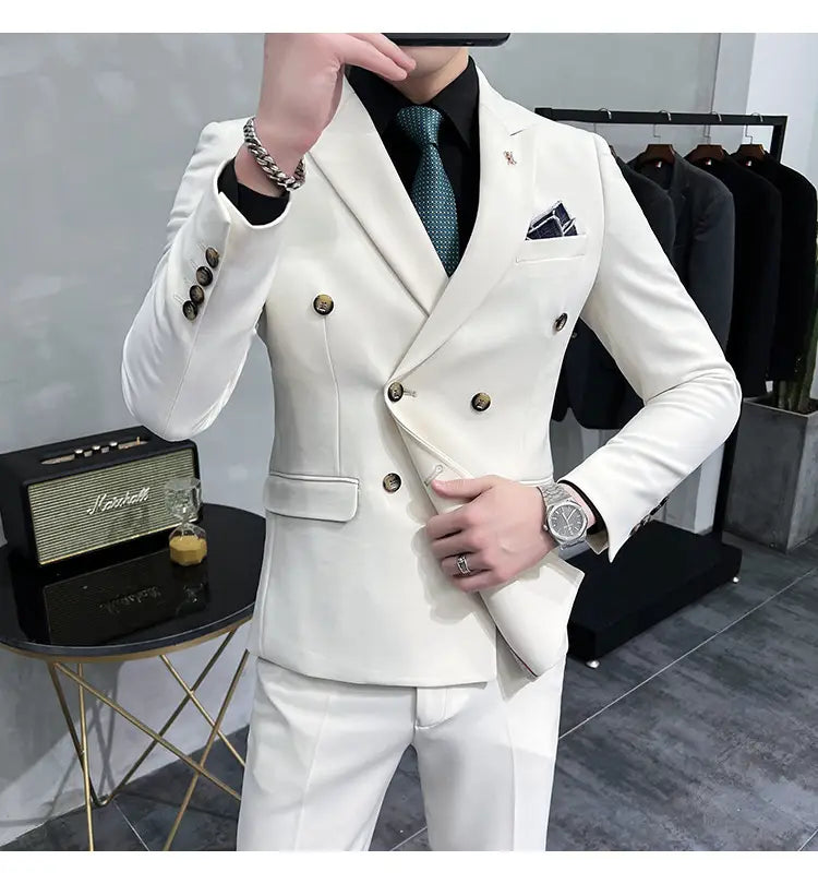 Men’s Business Formal High-grade British Style Suit For Men