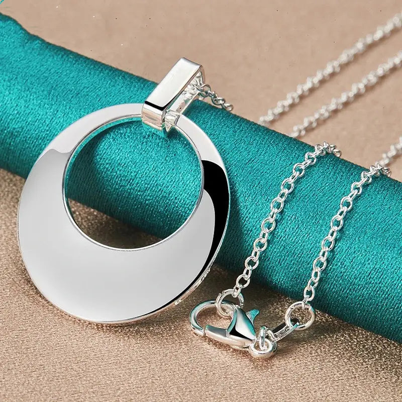 Women’s Fashion Accessories Jewellery Sickle Pendant Necklace