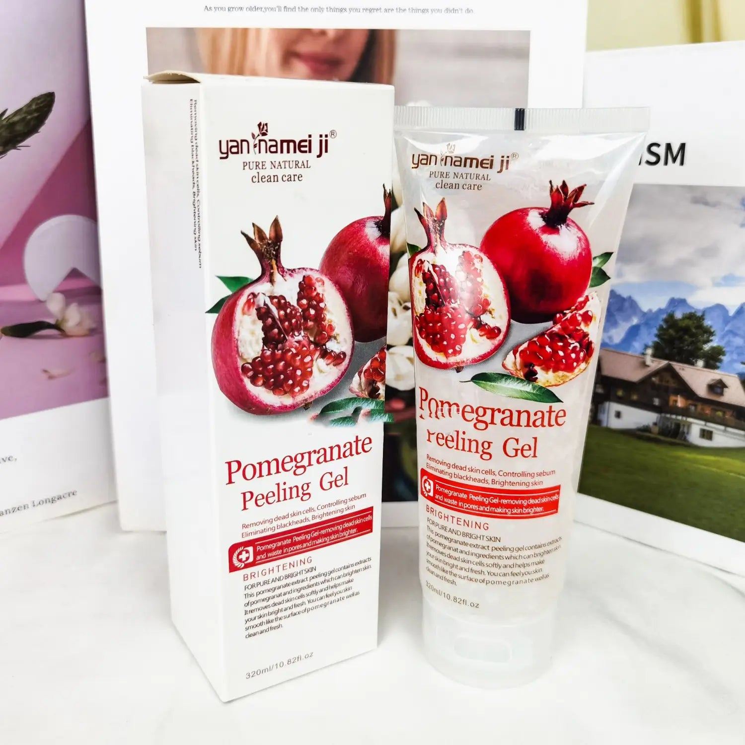Exfoliating Gel Facial Body Scrub Cream