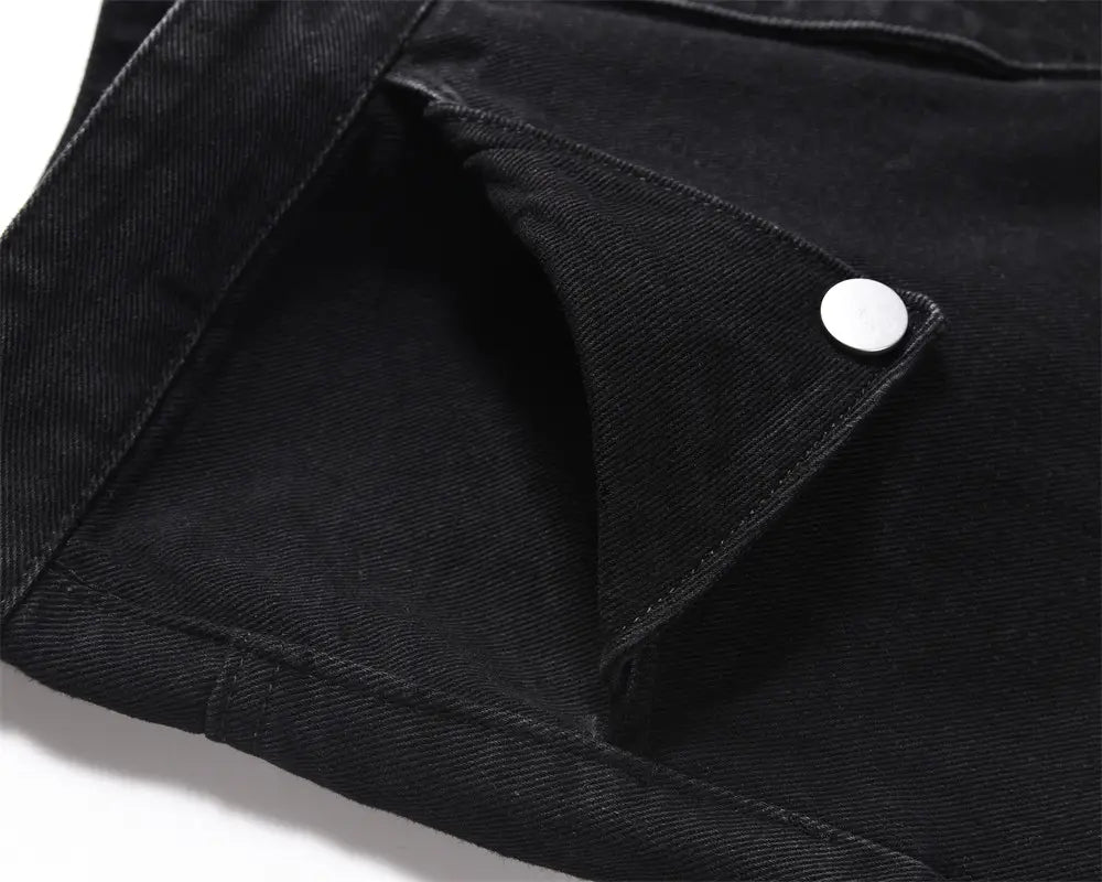 Fashion Personality Denim Trousers Men