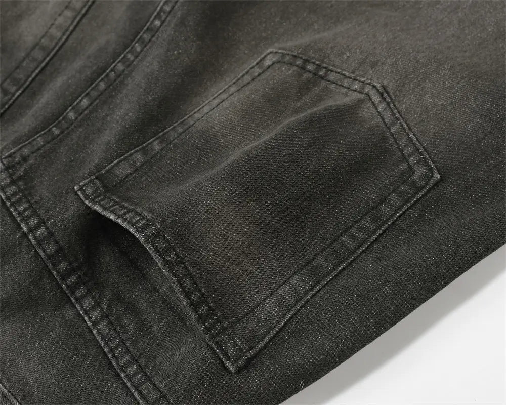 Loose Denim Trousers Men