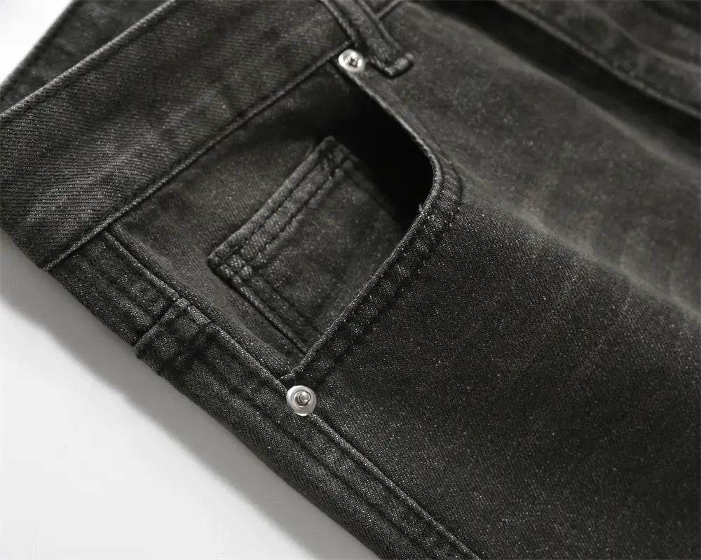 Loose Denim Trousers Men