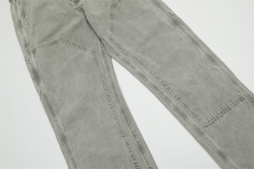 American Retro Denim Trousers For Men