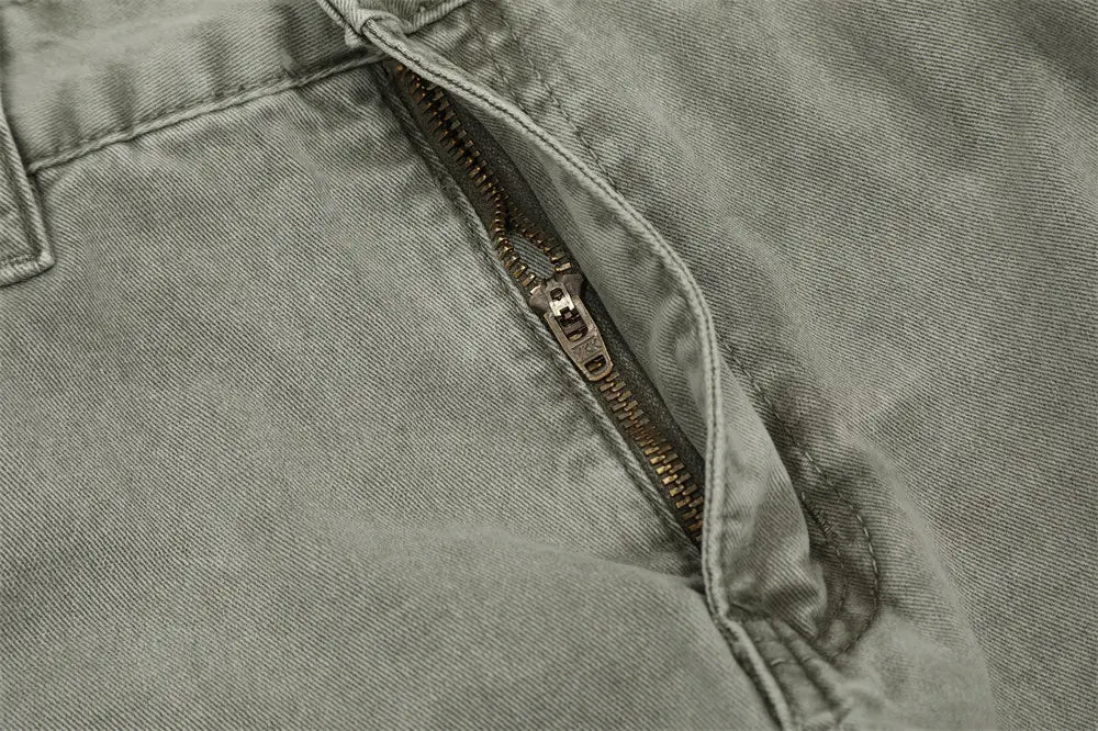 American Retro Denim Trousers For Men