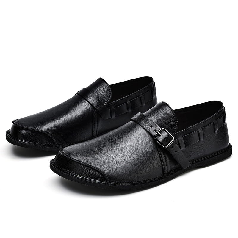 Men’s Daily Soft Sole Leather Casual Shoes