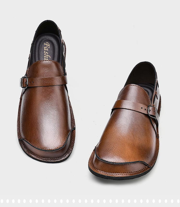 Men’s Daily Soft Sole Leather Casual Shoes