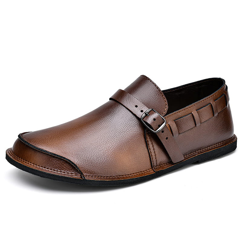 Men’s Daily Soft Sole Leather Casual Shoes
