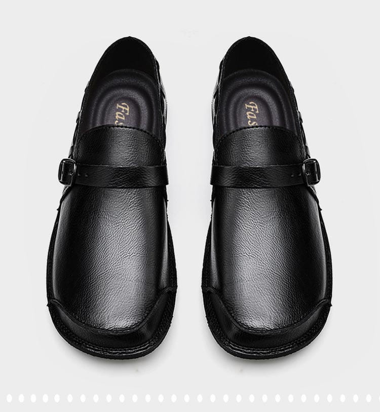 Men’s Daily Soft Sole Leather Casual Shoes