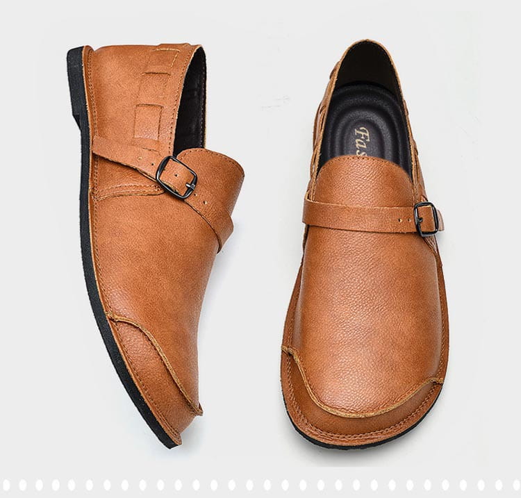 Men’s Daily Soft Sole Leather Casual Shoes