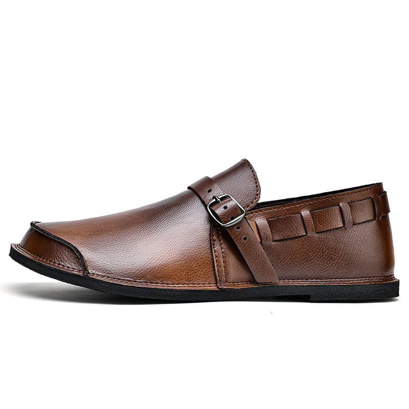 Men’s Daily Soft Sole Leather Casual Shoes