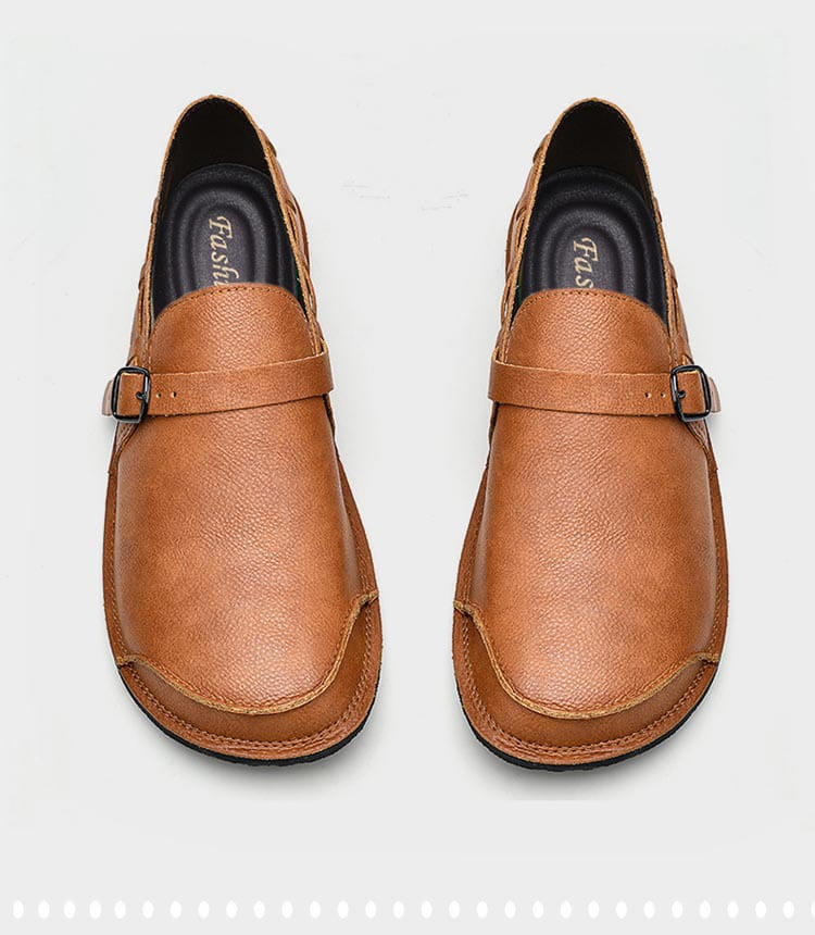 Men’s Daily Soft Sole Leather Casual Shoes