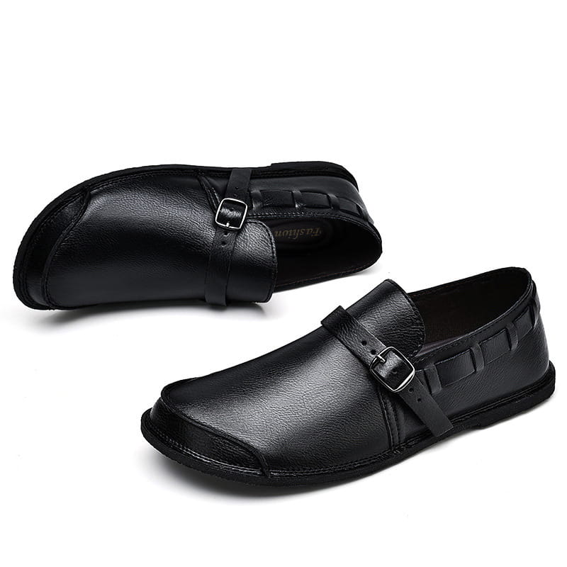 Men’s Daily Soft Sole Leather Casual Shoes