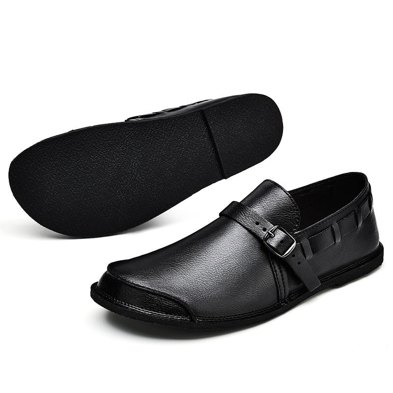 Men’s Daily Soft Sole Leather Casual Shoes