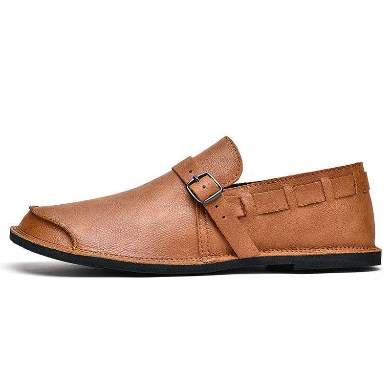 Men’s Daily Soft Sole Leather Casual Shoes
