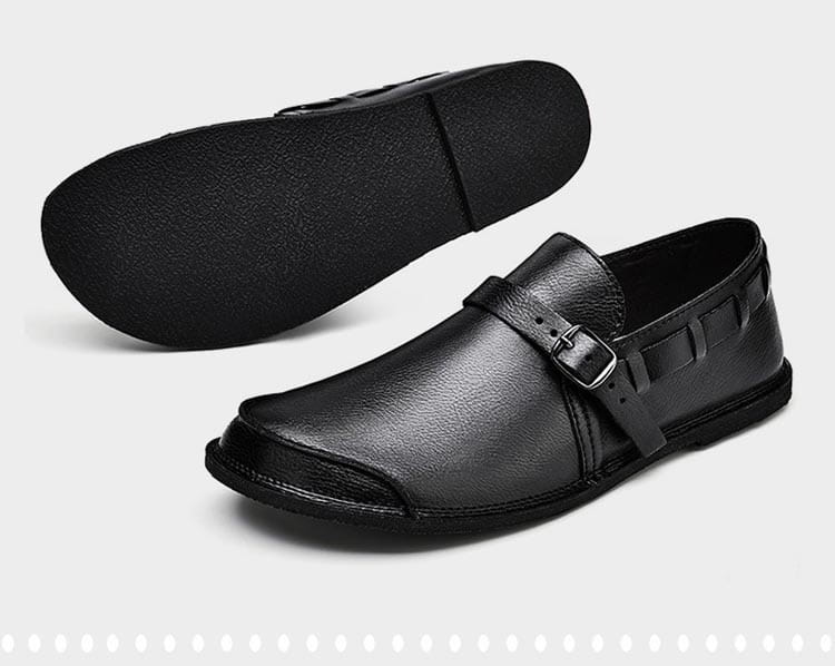 Men’s Daily Soft Sole Leather Casual Shoes