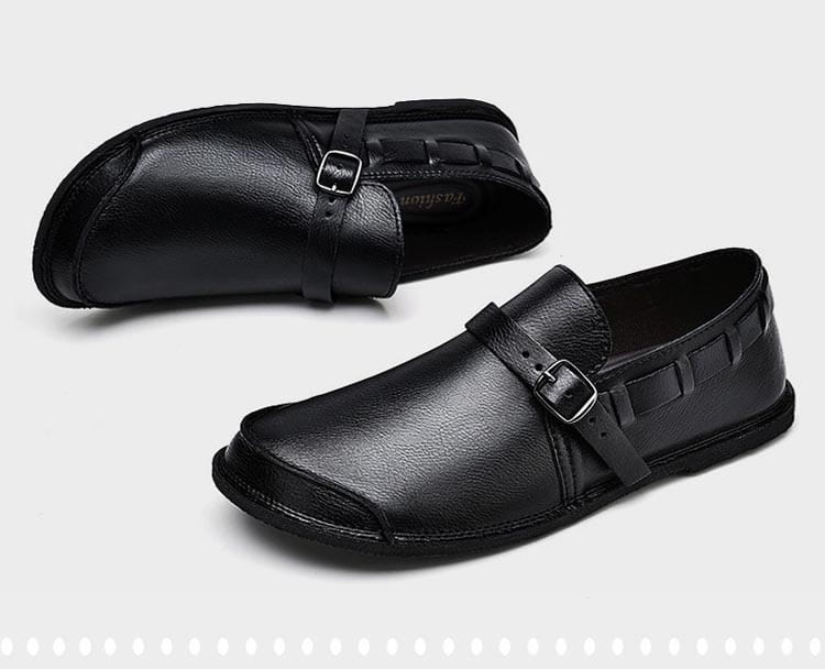 Men’s Daily Soft Sole Leather Casual Shoes