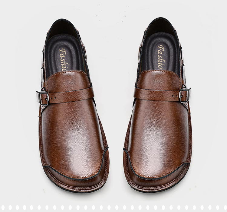 Men’s Daily Soft Sole Leather Casual Shoes