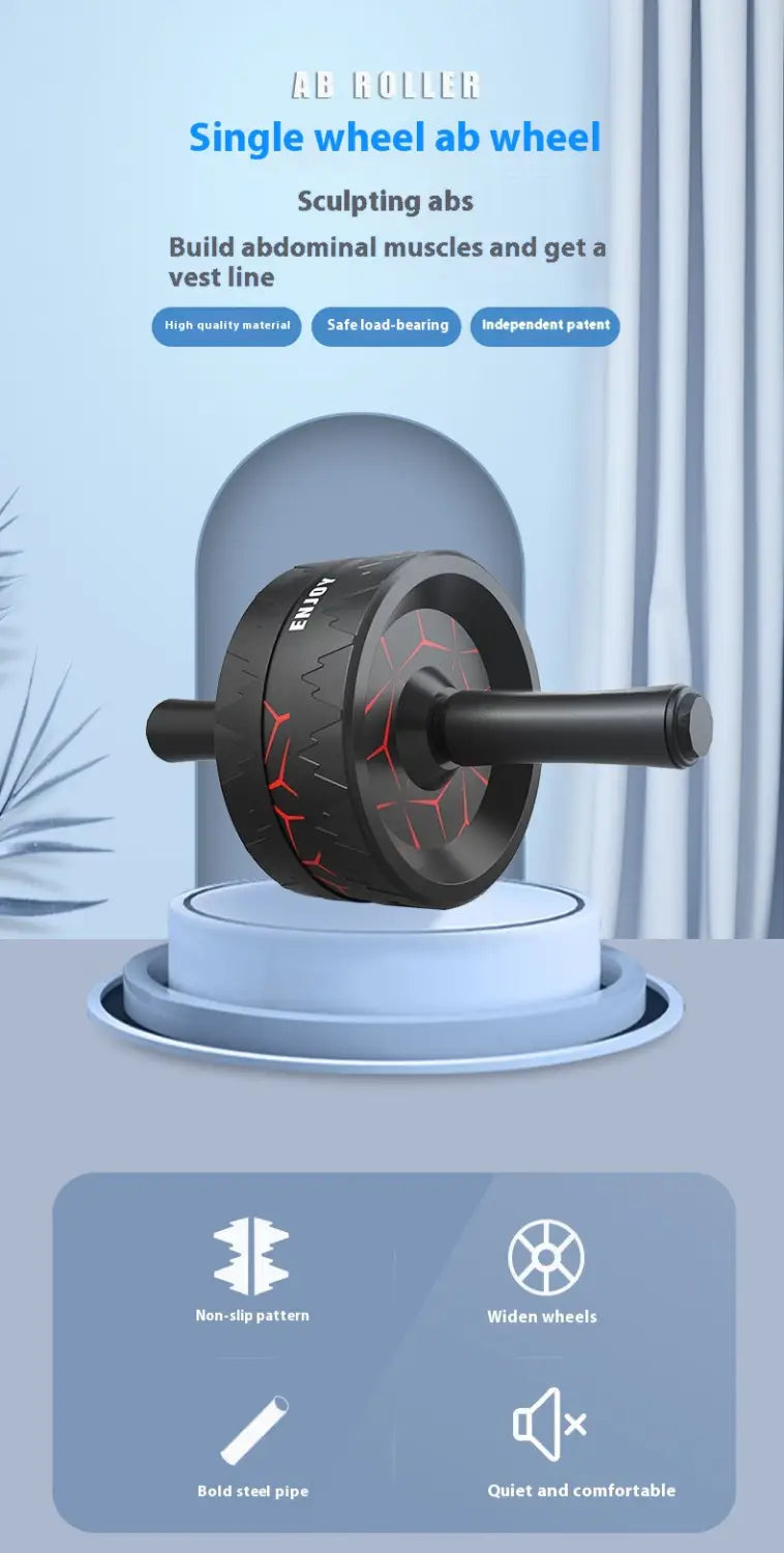 Wheel Abdominal Muscle Quick-forming Belly Contracting Roll Fitness Equipment