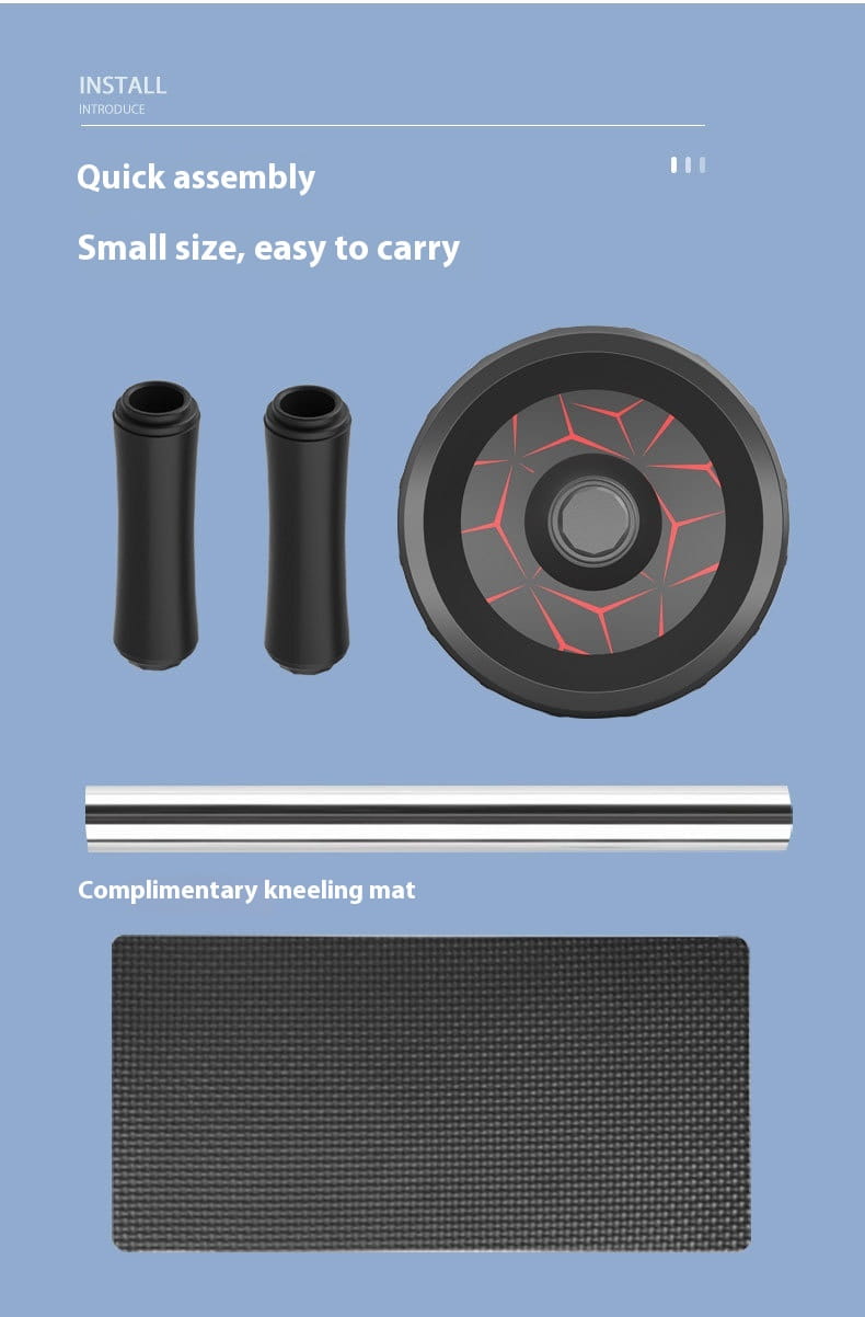 Wheel Abdominal Muscle Quick-forming Belly Contracting Roll Fitness Equipment