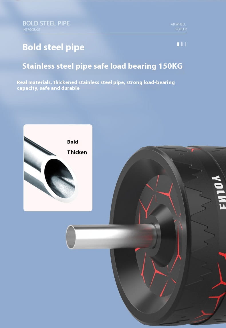 Wheel Abdominal Muscle Quick-forming Belly Contracting Roll Fitness Equipment