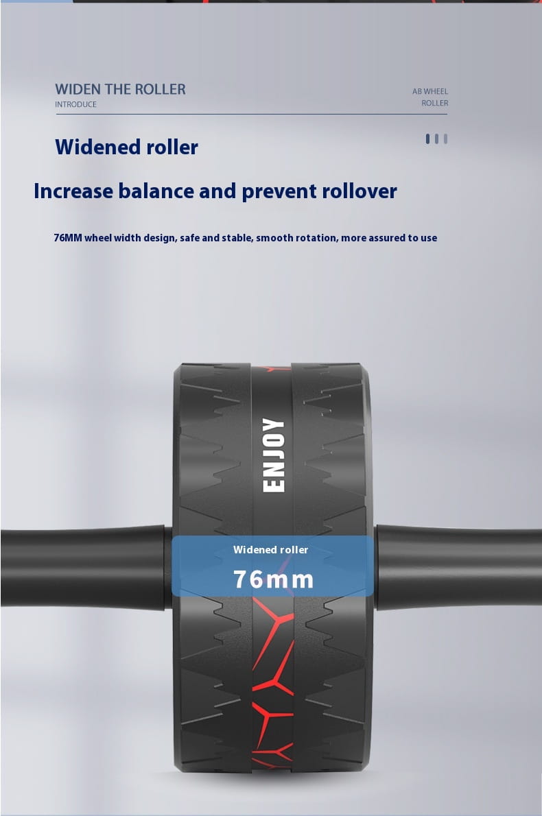 Wheel Abdominal Muscle Quick-forming Belly Contracting Roll Fitness Equipment